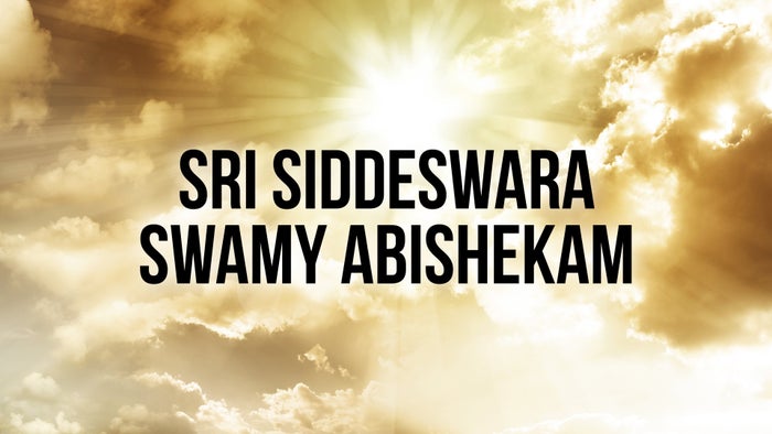Sri Siddeswara Swamy Abishekam on JioTV