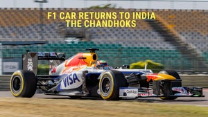 F1 Car Returns to India - The Chandhoks on Red Bull TV - past program