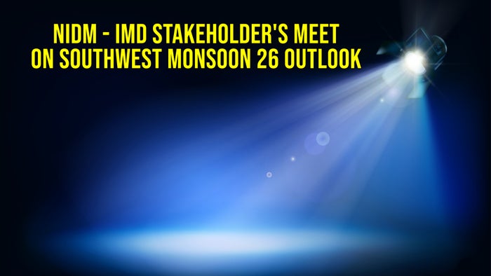 NIDM - IMD Stakeholder's Meet On Southwest Monsoon 26 Outlook on JioTV