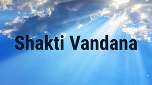 Shakti Vandana on Zee 24 Kalak - live program