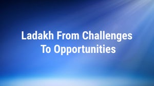 Ladakh From Challenges To Opportunities on DD Sports - live program