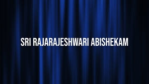 Sri Rajarajeshwari Abishekam on ETV Life - past program