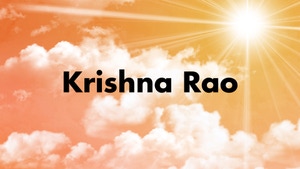 Krishna Rao on Gospel TV - past program