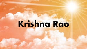 Krishna Rao on Gospel TV - past program