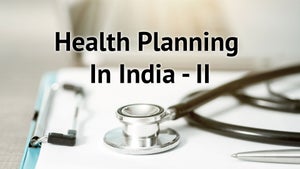 Health Planning In India - II on DD Gyandarshan - past program
