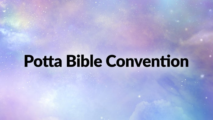 Potta Bible Convention on JioTV