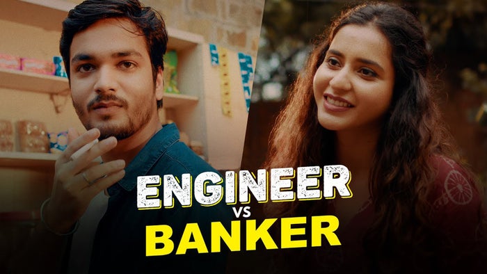 Engineer Vs Banker Episode No.1 on JioTV