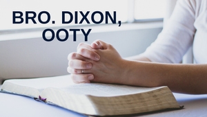 Bro. Dixon, Ooty on Nambikkai - past program