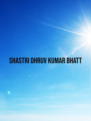 Shastri Dhruv Kumar Bhatt on Sadhna Gold - past program