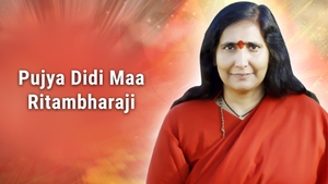 Pujya Didi Maa Ritambharaji on Aastha - past program