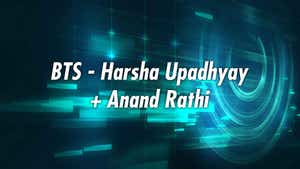 BTS - Harsha Upadhyay + Anand Rathi on ET Now - past program