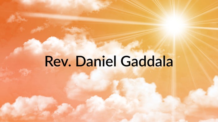 Rev. Daniel Gaddala on JioTV