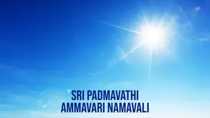 Sri Padmavathi Ammavari Namavali on SVBC - past program