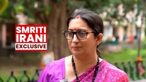 Smriti Irani Exclusive on India Today - past program