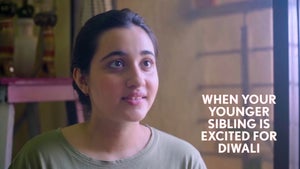 When Your Younger Sibling Is Excited For Diwali on FilterCopy - past program