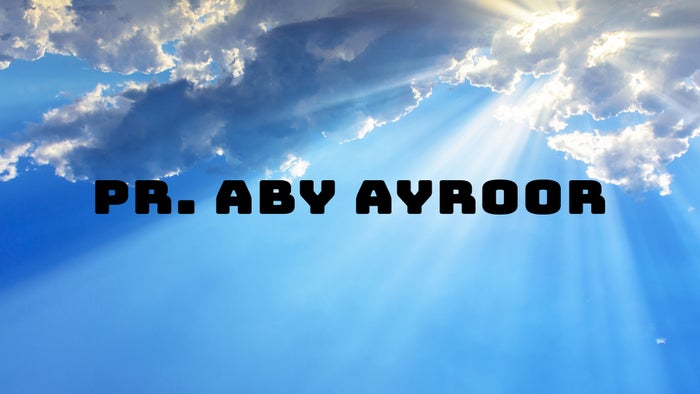 Pr. Aby Ayroor on JioTV
