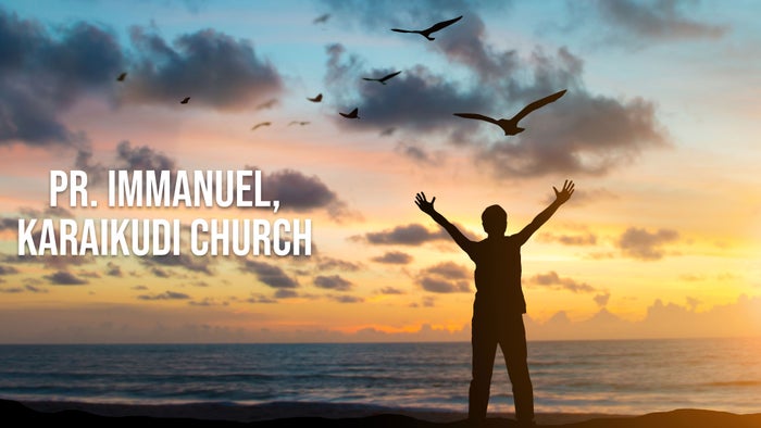 Pr. Immanuel, Karaikudi Church on JioTV