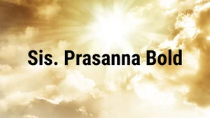 Sis. Prasanna Bold on Aradhana TV