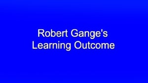 Robert Gagne's Learning Outcomes on DD Gyandarshan - past program