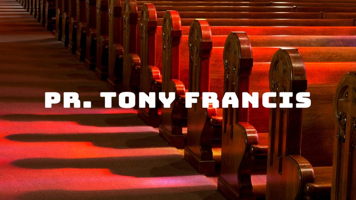 Pr. Tony Francis on JioTV