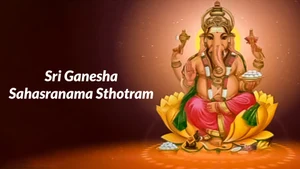 Sri Ganesha Sahasranama Sthotram on Bhakti TV