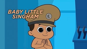 Baby Little Singham on Discovery Kids Tamil