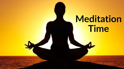 Meditation Time on Om Shanti
