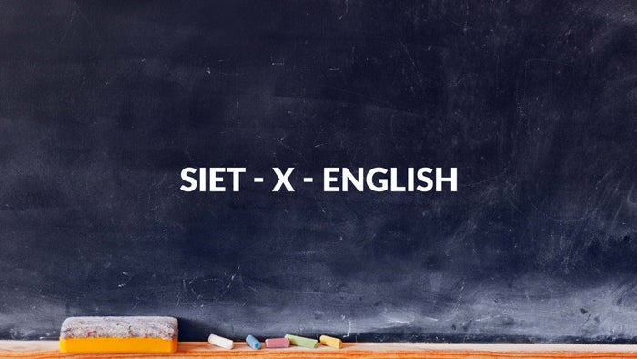 SIET - X - English on JioTV