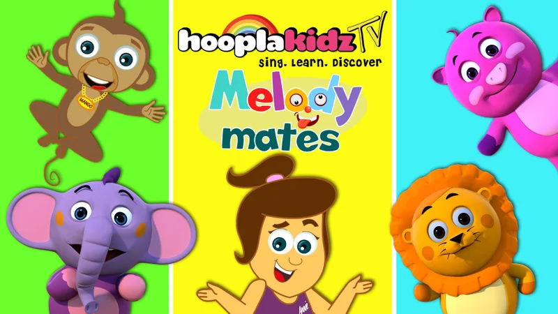 Melody Mates 007 on HooplaKidz TV