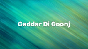 Gaddar Di Goonj on DD Punjabi - future program