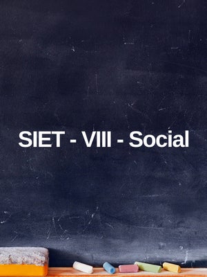 SIET - VIII - Social on T SAT Vidya - future program