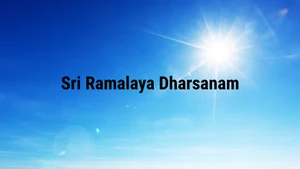 Sri Ramalaya Dharsanam on SVBC - past program