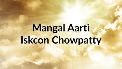Mangal Aarti Iskcon Chowpatty on Hare krsna