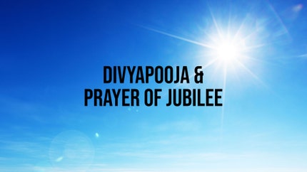 Divyapooja & Prayer Of Jubilee on Divya Vani