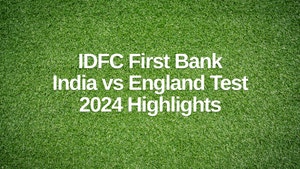 IDFC First Bank India vs England Test 2024 Highlights on Star Sports 2 Tamil - past program