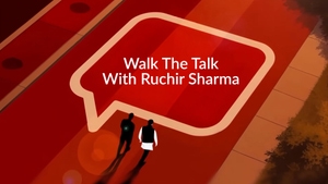 Walk The Talk With Ruchir Sharma on NDTV 24x7 - past program
