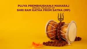 Pujya Prembhushanji Maharaj Special Telecast of Shri Ram Katha from Satna (MP) on Aastha - past program