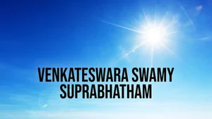 Venkateswara Swamy Suprabhatham on CVR OM Spiritual - past program