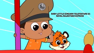 Baby Little Singham Telefeature 01 Royal Rajasthan Express on Pogo Hindi - past program
