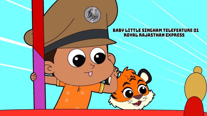 Baby Little Singham Telefeature 01 Royal Rajasthan Express on JioTV