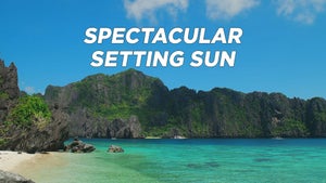 Spectacular Setting Sun on Stingray Naturescape - future program