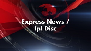 Express News / Ipl Disc on HM TV - past program