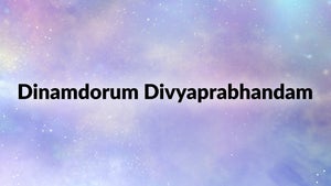 Dinamdorum Divyaprabhandam on Sri Sankara - past program