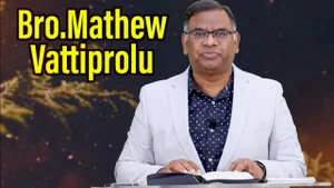 Bro.Mathew Vattiprolu on Aradhana TV