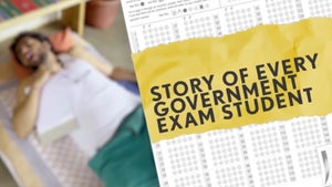 Story Of Every Government Exam Student on FilterCopy - past program