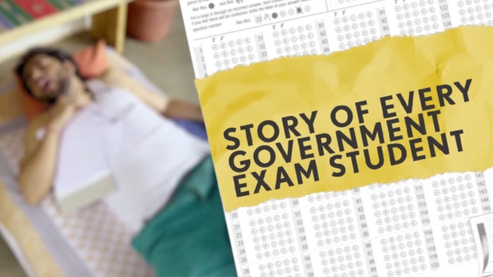 Story Of Every Government Exam Student on JioTV