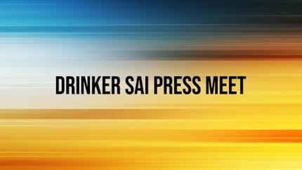 Drinker Sai Press Meet on Vissa TV
