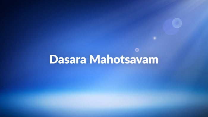 Dasara Mahotsavam on JioTV