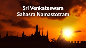 Sri Venkateswara Sahasra Namastotram on SVBC - past program