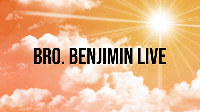 Bro. Benjimin Live on JioTV